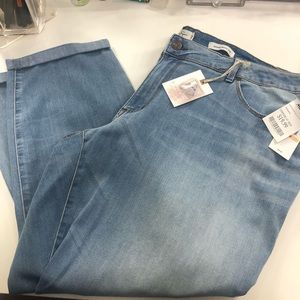 Plus Forever Skinny Crop Jeans (24w)